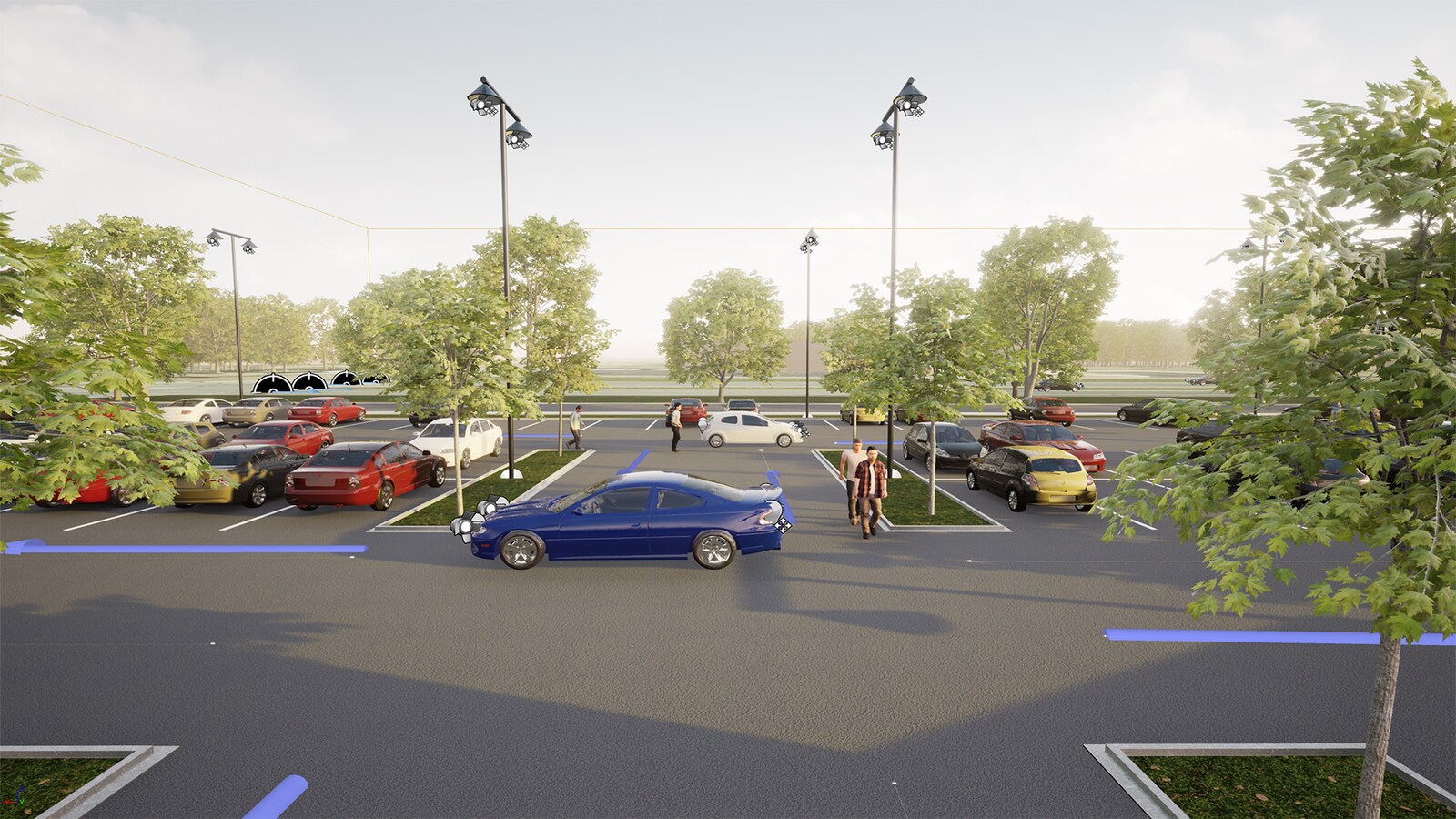 Arch Vis Ai Traffic System 建築ビジュアライゼーション Ue マーケットプレイス