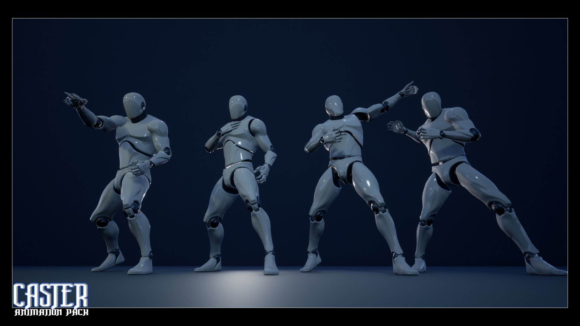 Caster Animation Pack in Animations UE Marketplace