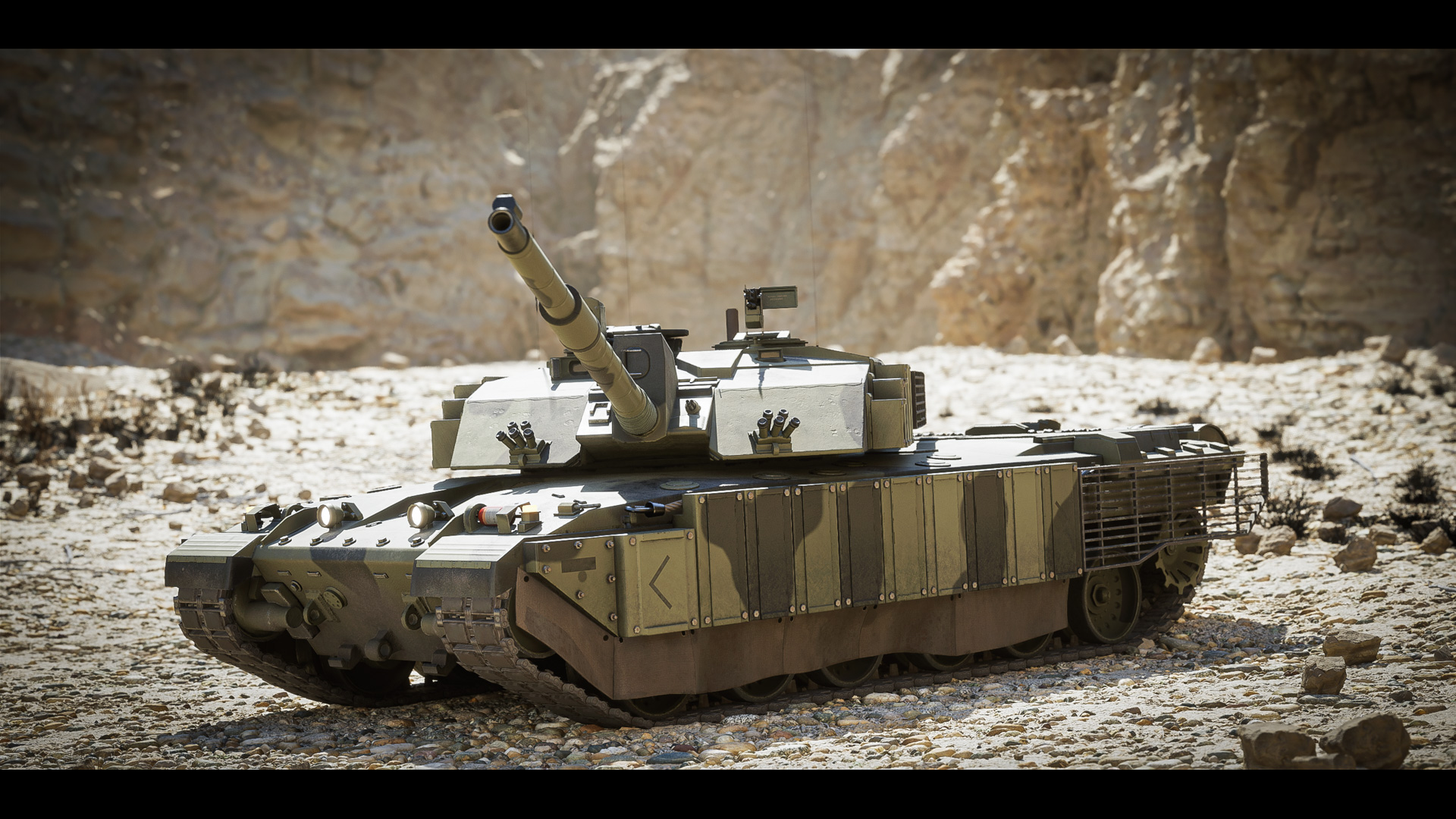 Challenger 2 - Advanced Tank Blueprint