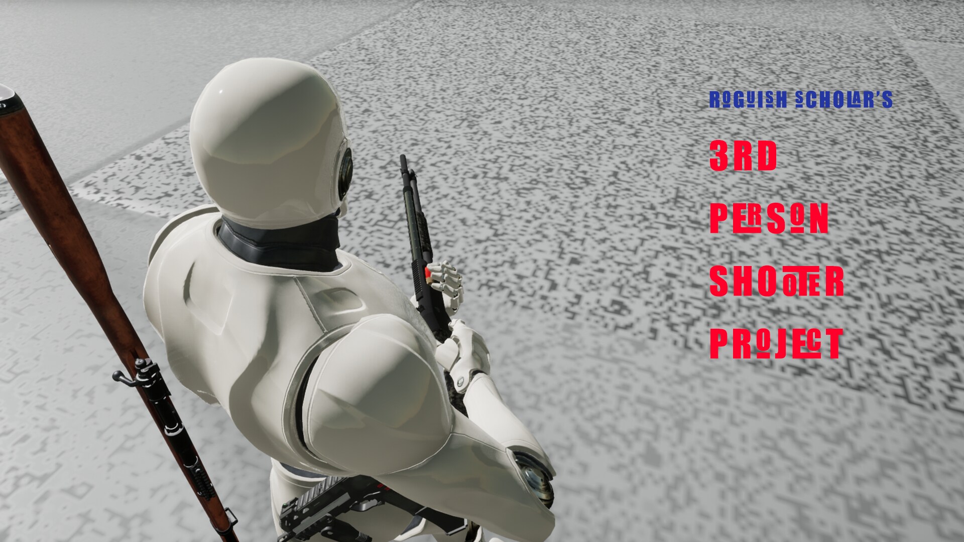 Advanced 3rd Person Shooter Project Part I in Blueprints UE Marketplace