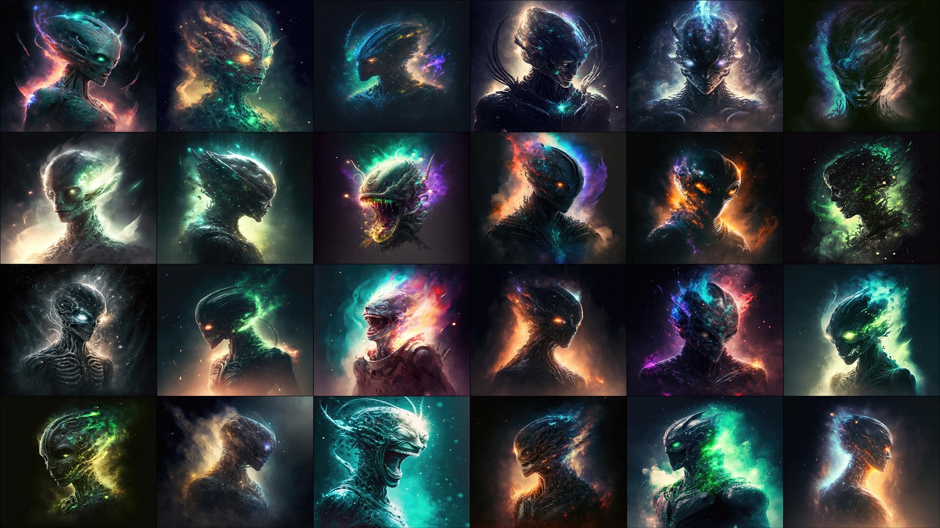 Galaxy Dust - Sci-Fi Aliens - FPS / RPG / Icon Bundle, 카테고리 2D 애셋 - UE ...