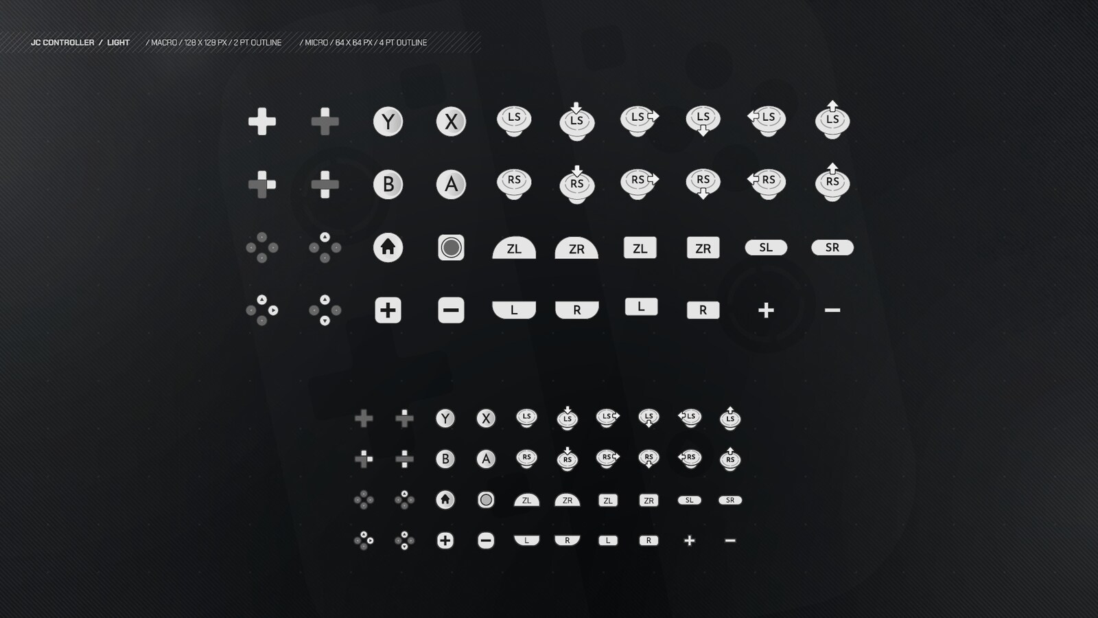 Controller Icon Pack V3 In 2d Assets Ue Marketplace