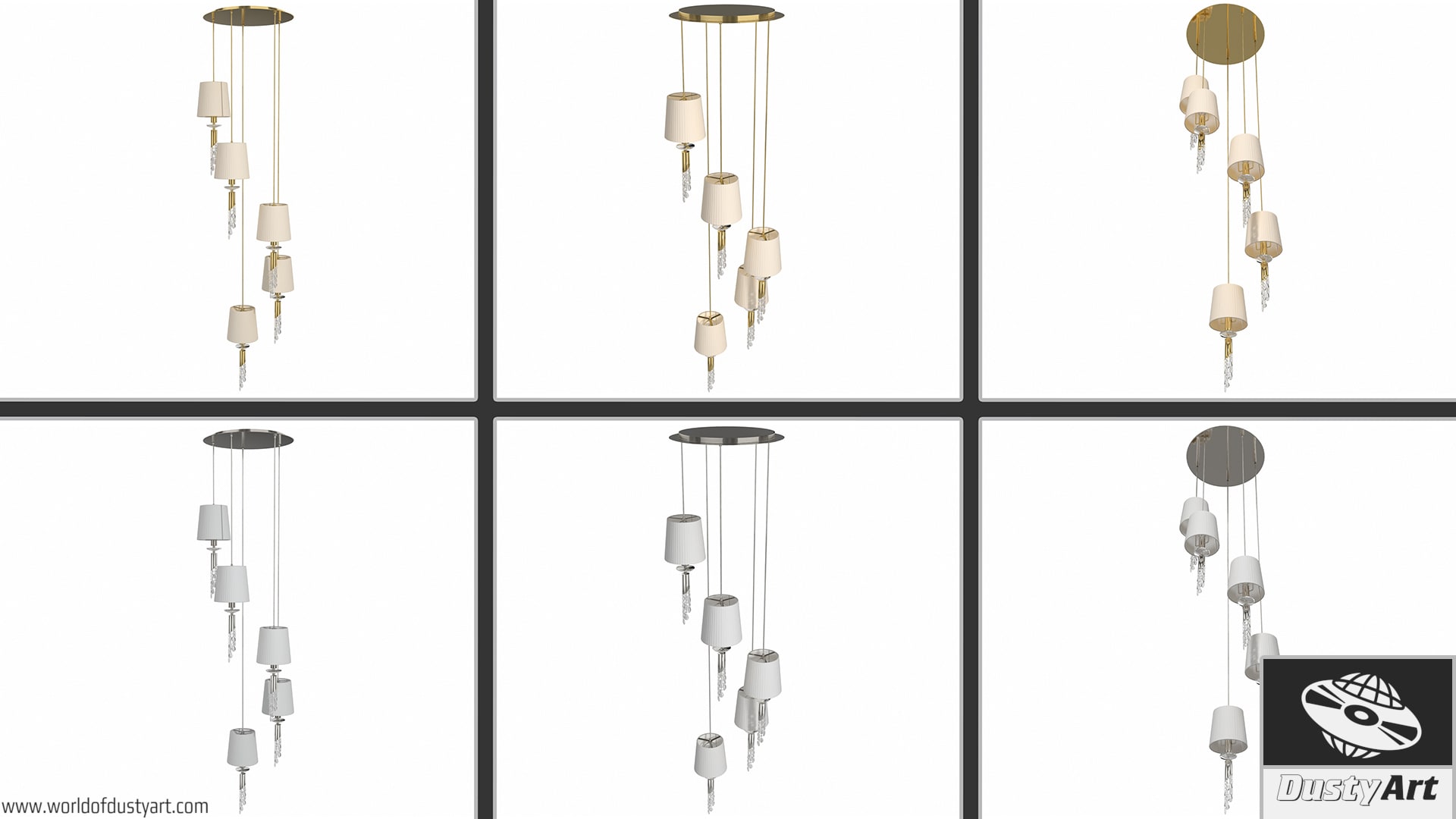 Crystal Lights in Architectural Visualization UE Marketplace