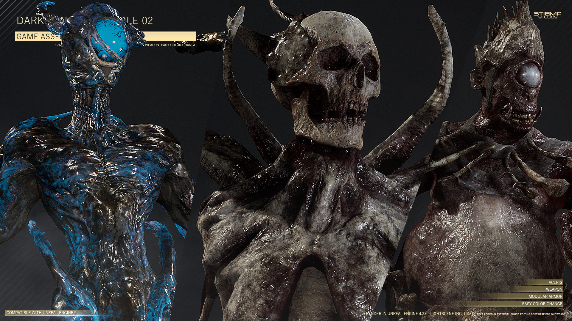 Dark Fantasy Mega Bundle 01 - Premium Assets + Extra