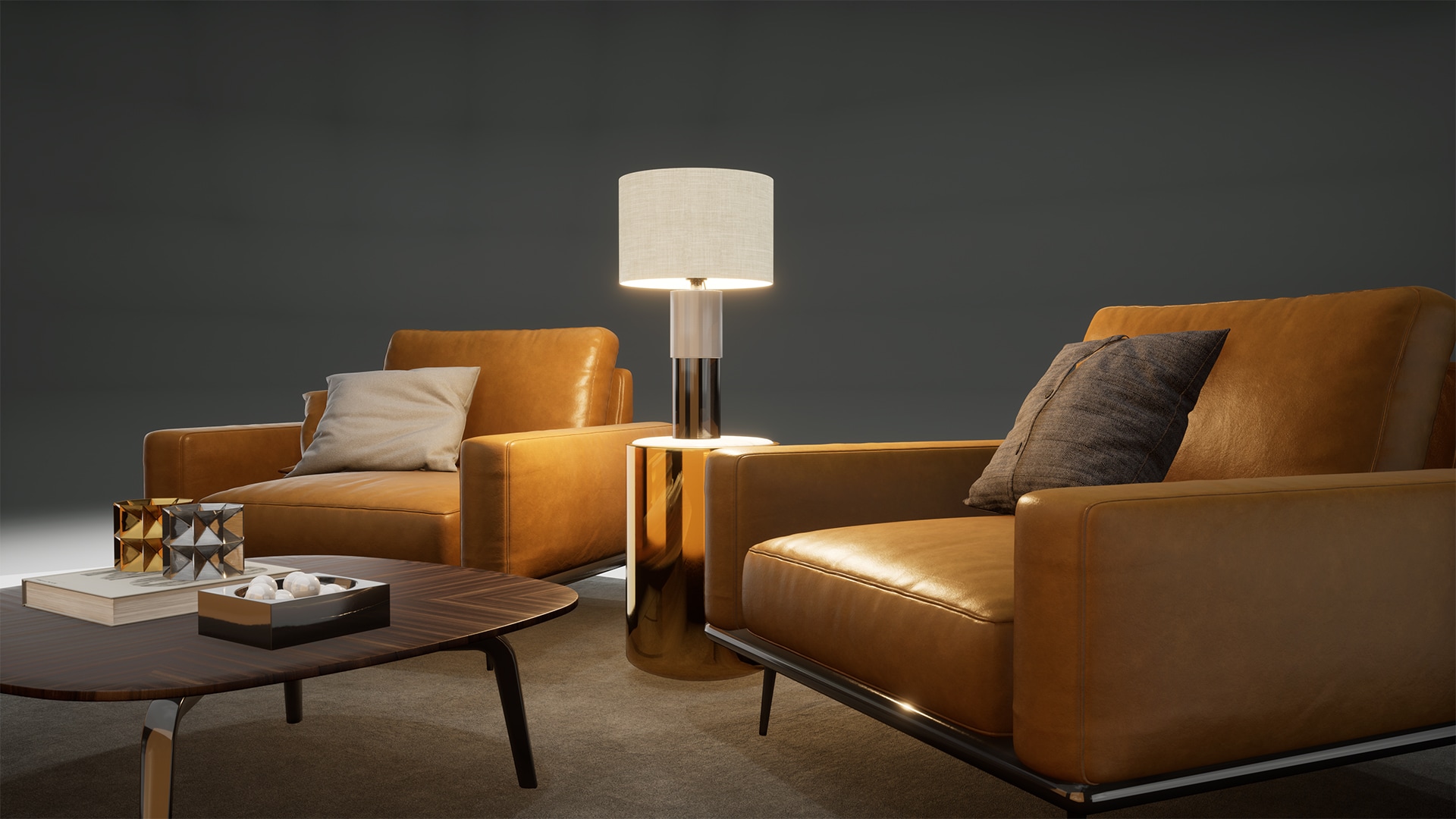 DH STUDIO Furniture Collection 09 in Architectural Visualization UE