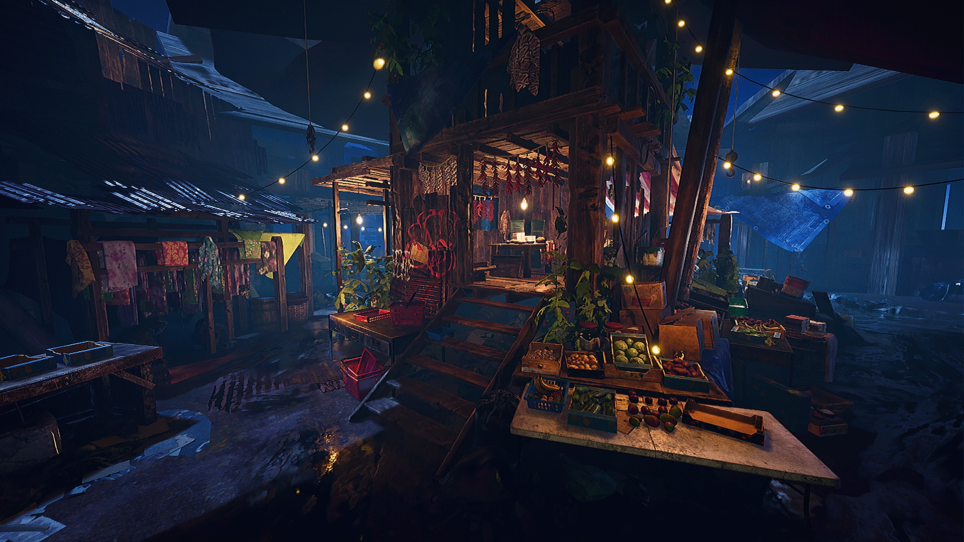 Modular Night Market - Market Environment