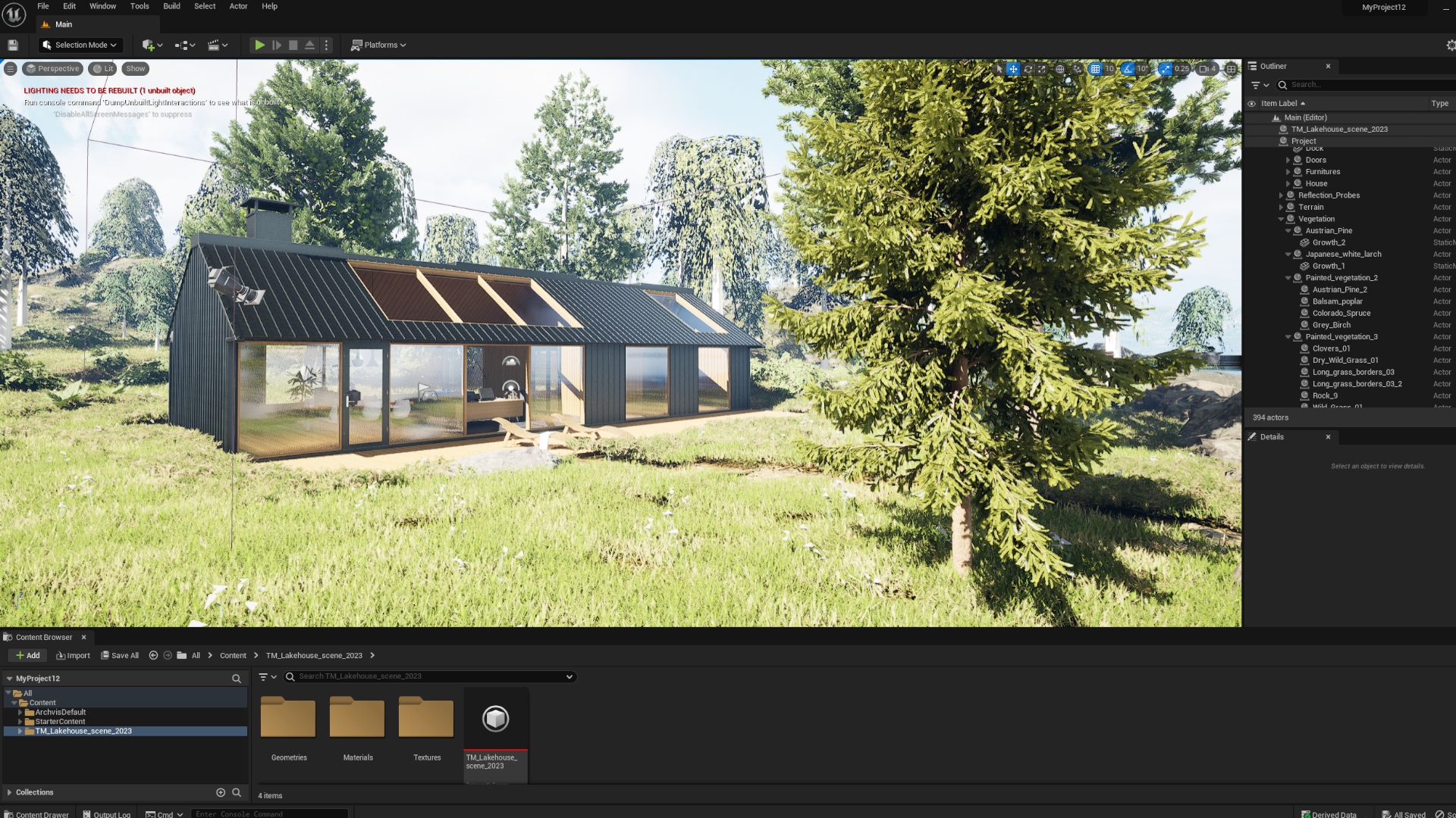 datasmith twinmotion content for unreal engine