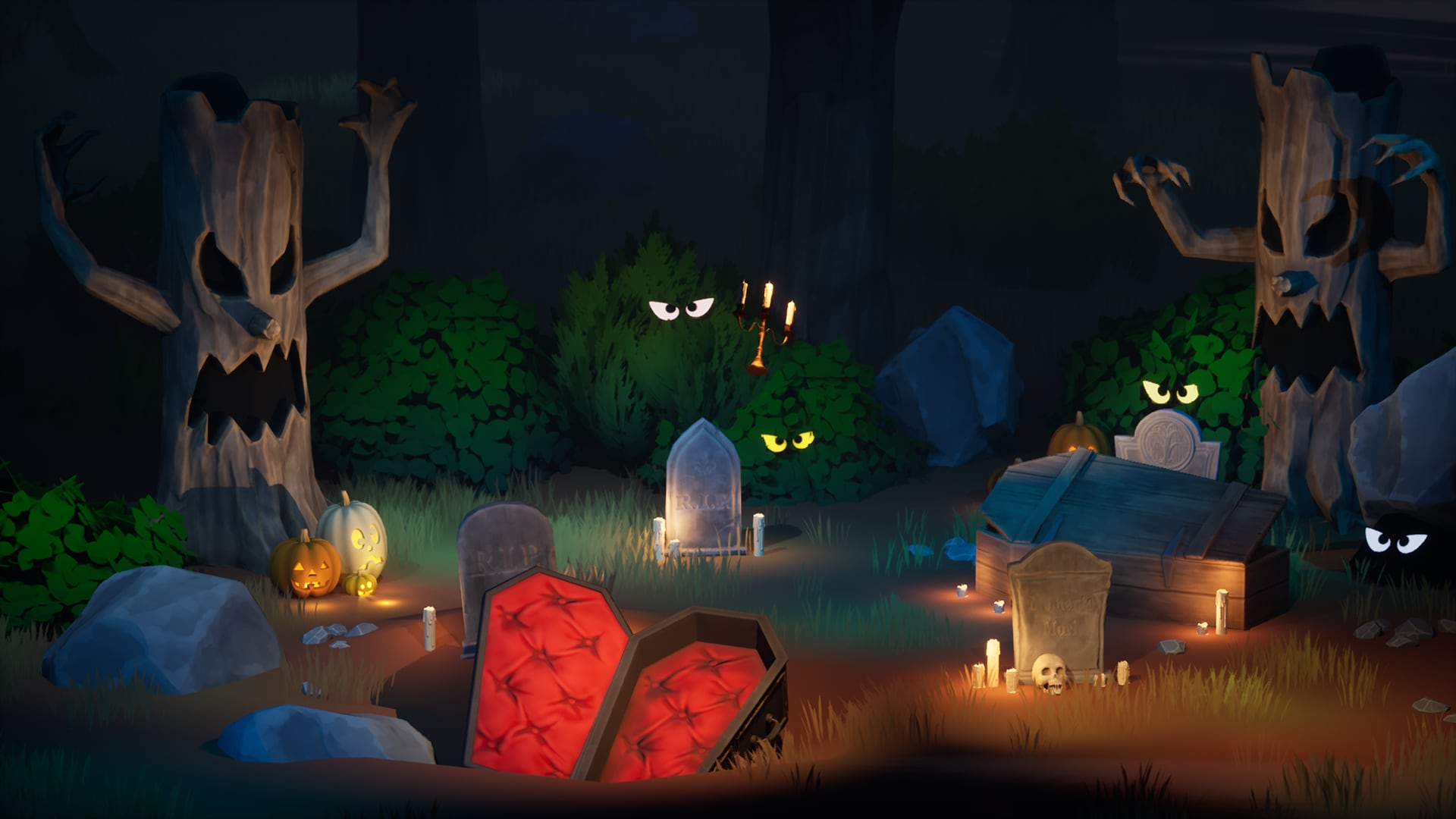Spooky Stuff: Animated Props Pack