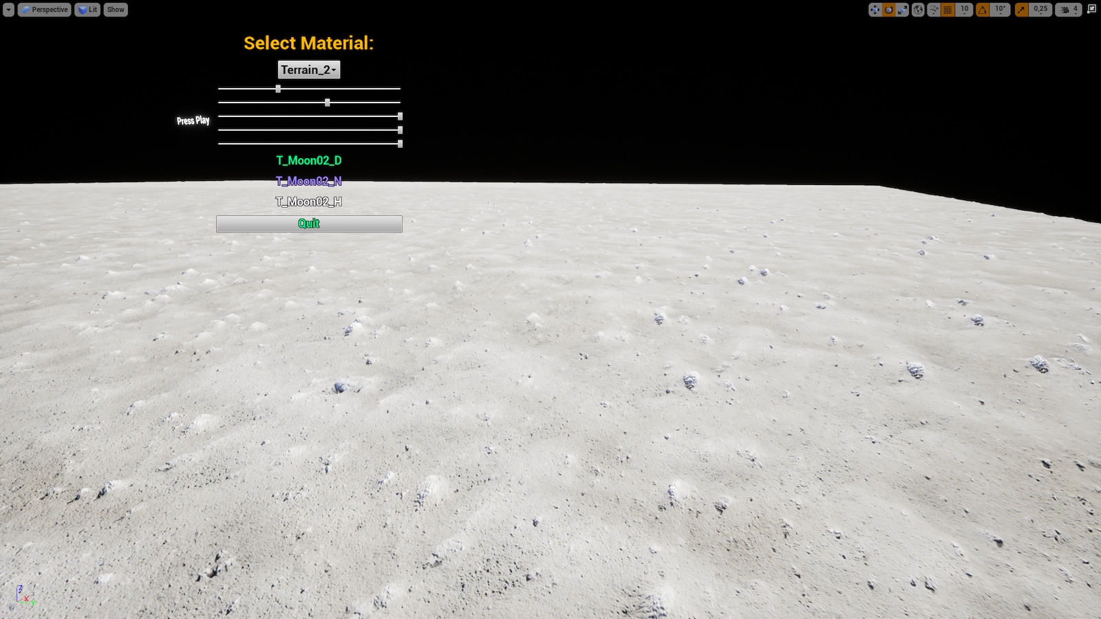 Moon Realistic Textures 4k テクスチャー Ue マーケットプレイス