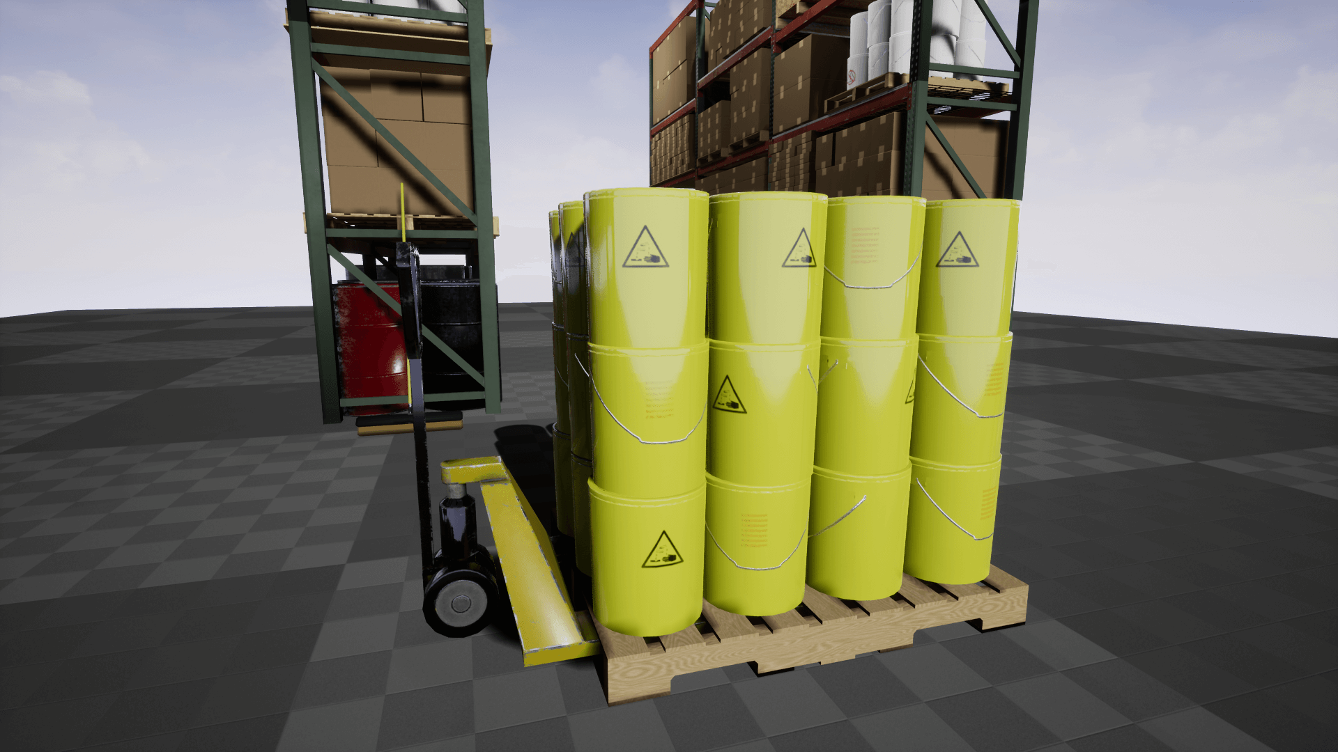 Warehouse Prop Pack by Dragonsmist Studios in Props UE4 Marketplace