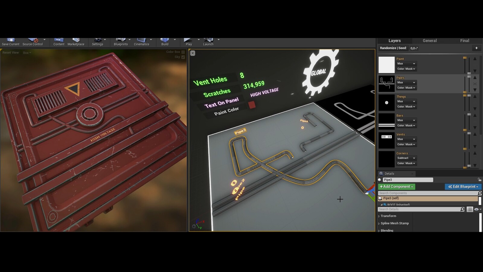Easy Texture Creator in Blueprints UE Marketplace