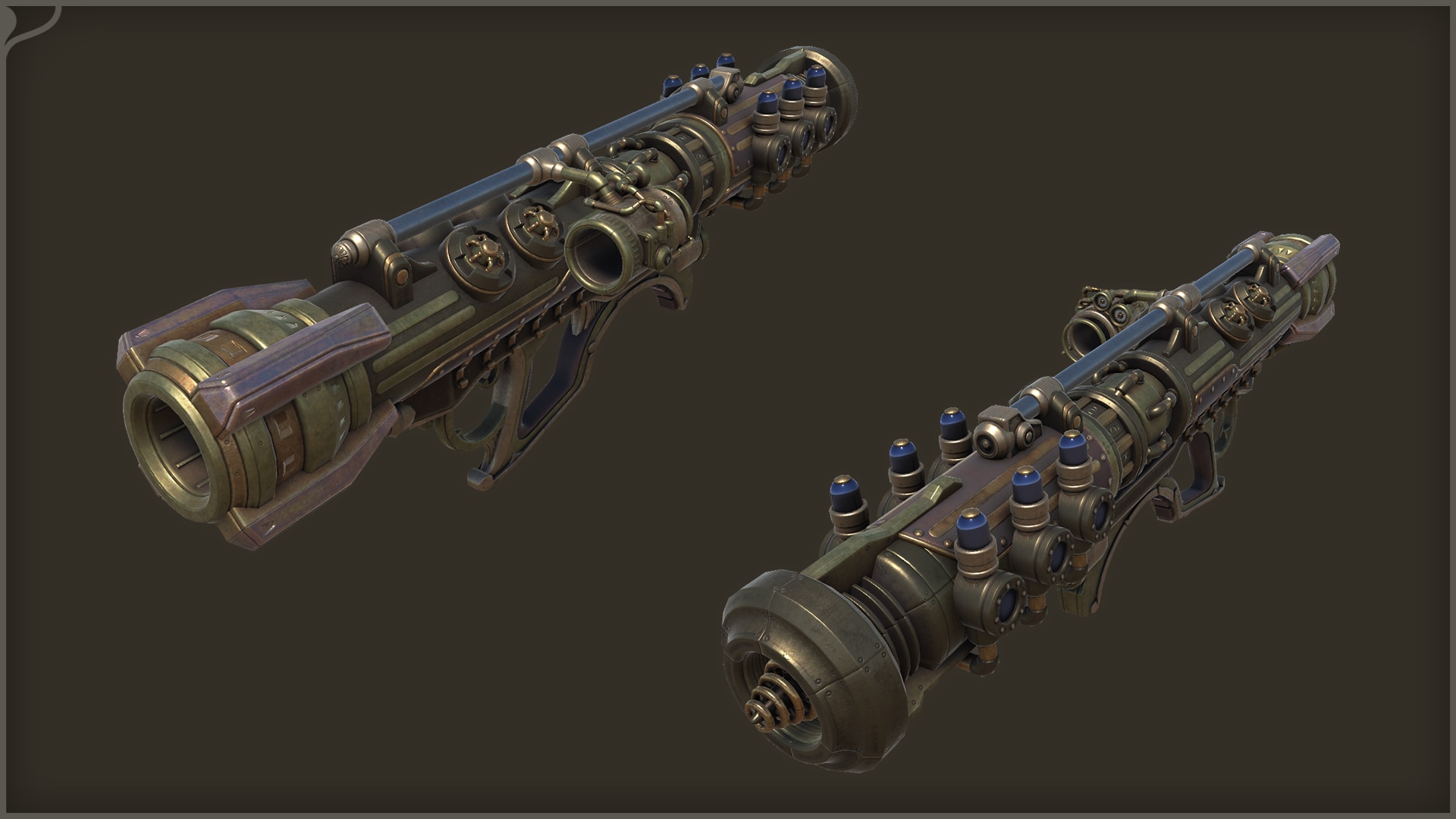 The Steampunk Missile Launcher