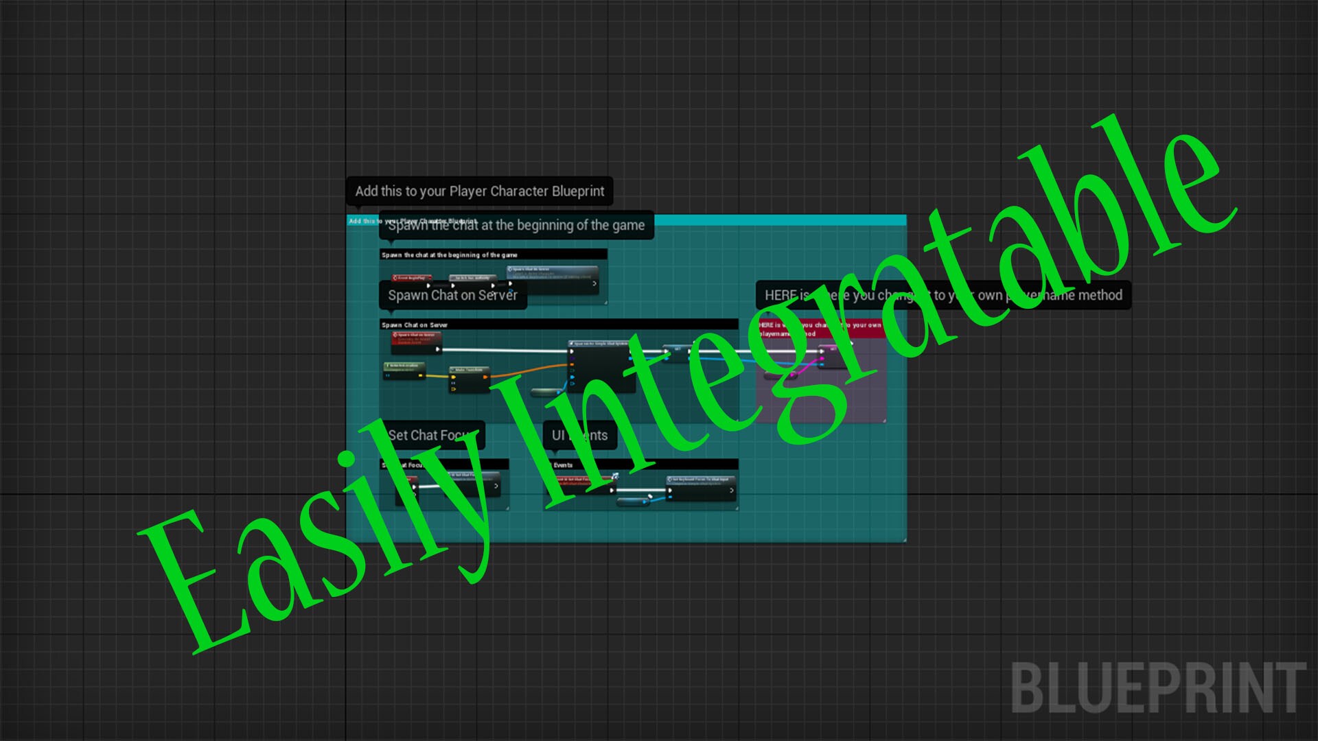 Simple Chat System in Blueprints - UE Marketplace