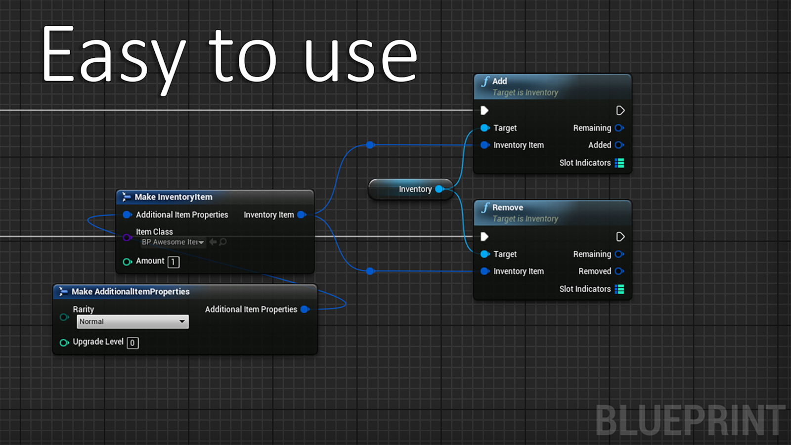 Inventory Component in Blueprints - UE Marketplace