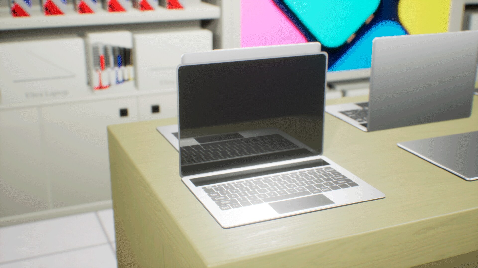 Electronic store pavilion in Environments UE Marketplace