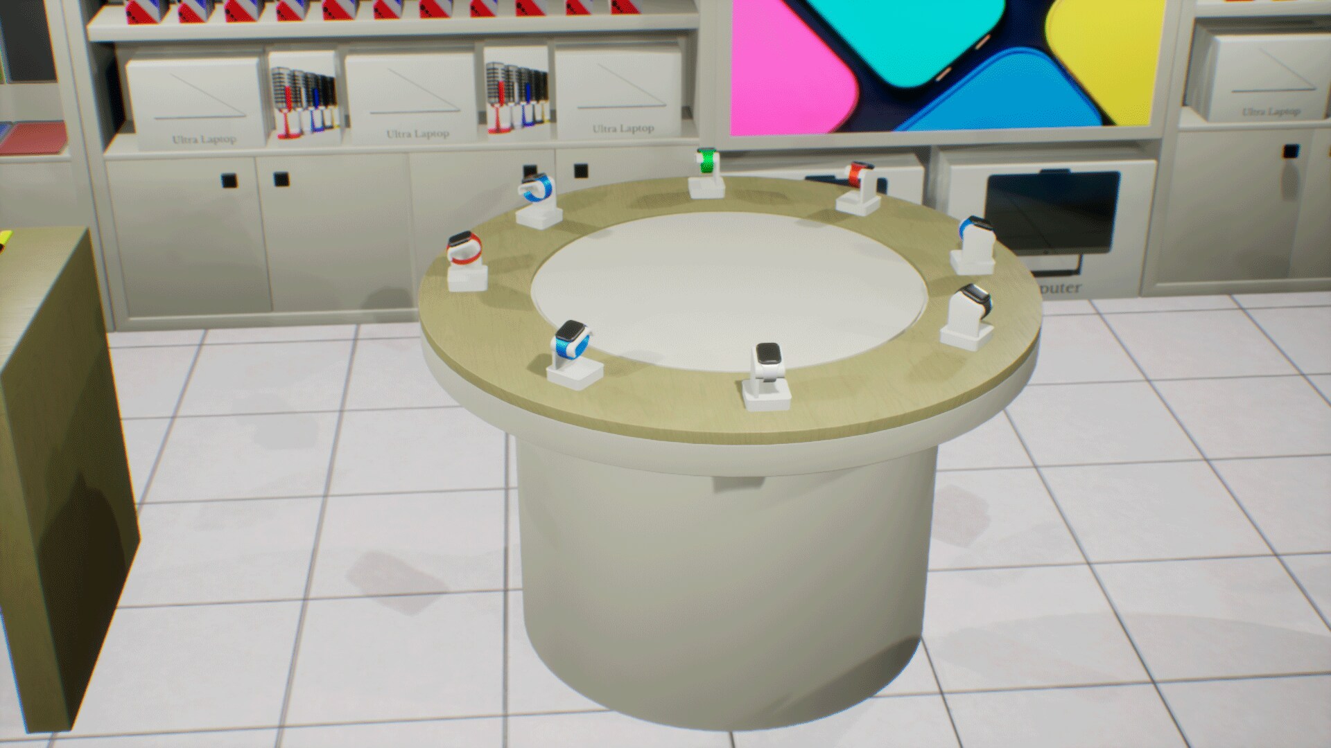 Electronic store pavilion in Environments UE Marketplace