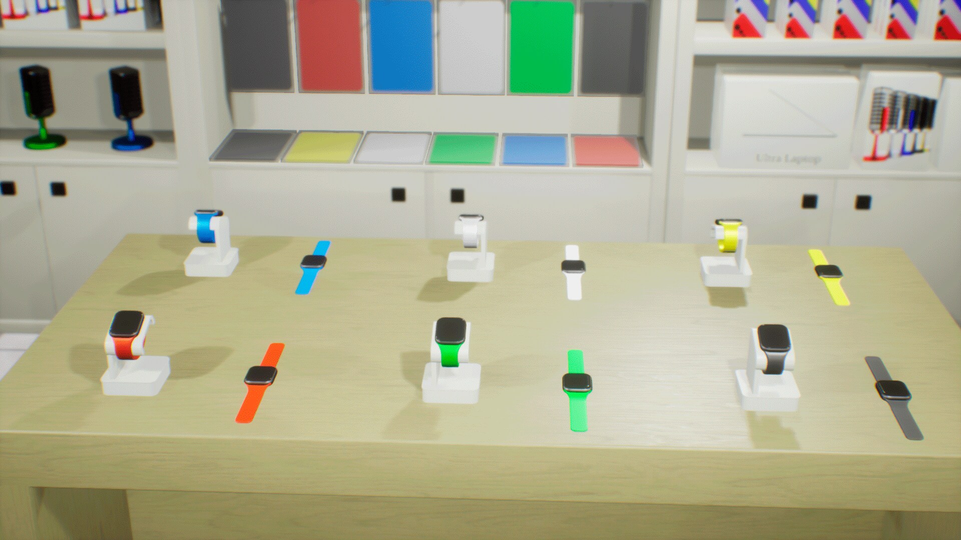 Electronic store pavilion in Environments UE Marketplace