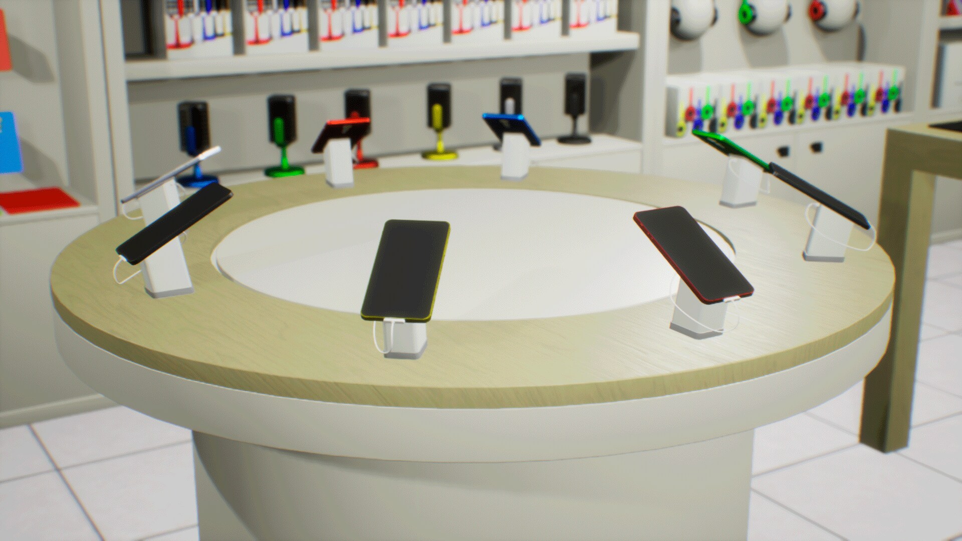 Electronic store pavilion in Environments UE Marketplace