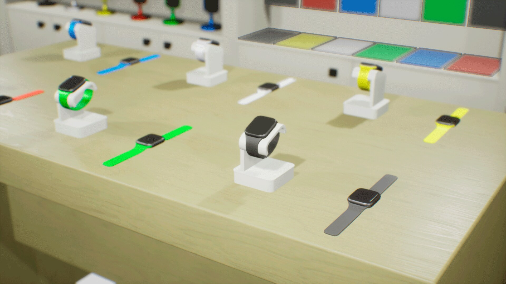 Electronic store pavilion in Environments UE Marketplace