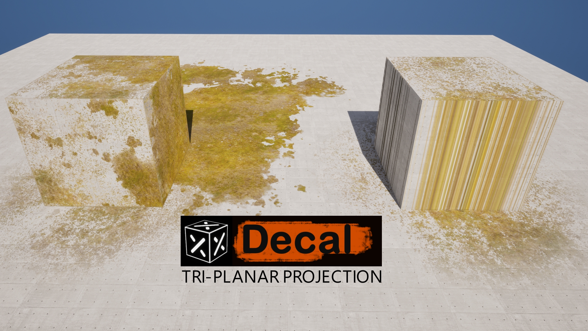 X-DECAL Tri-planar Projection