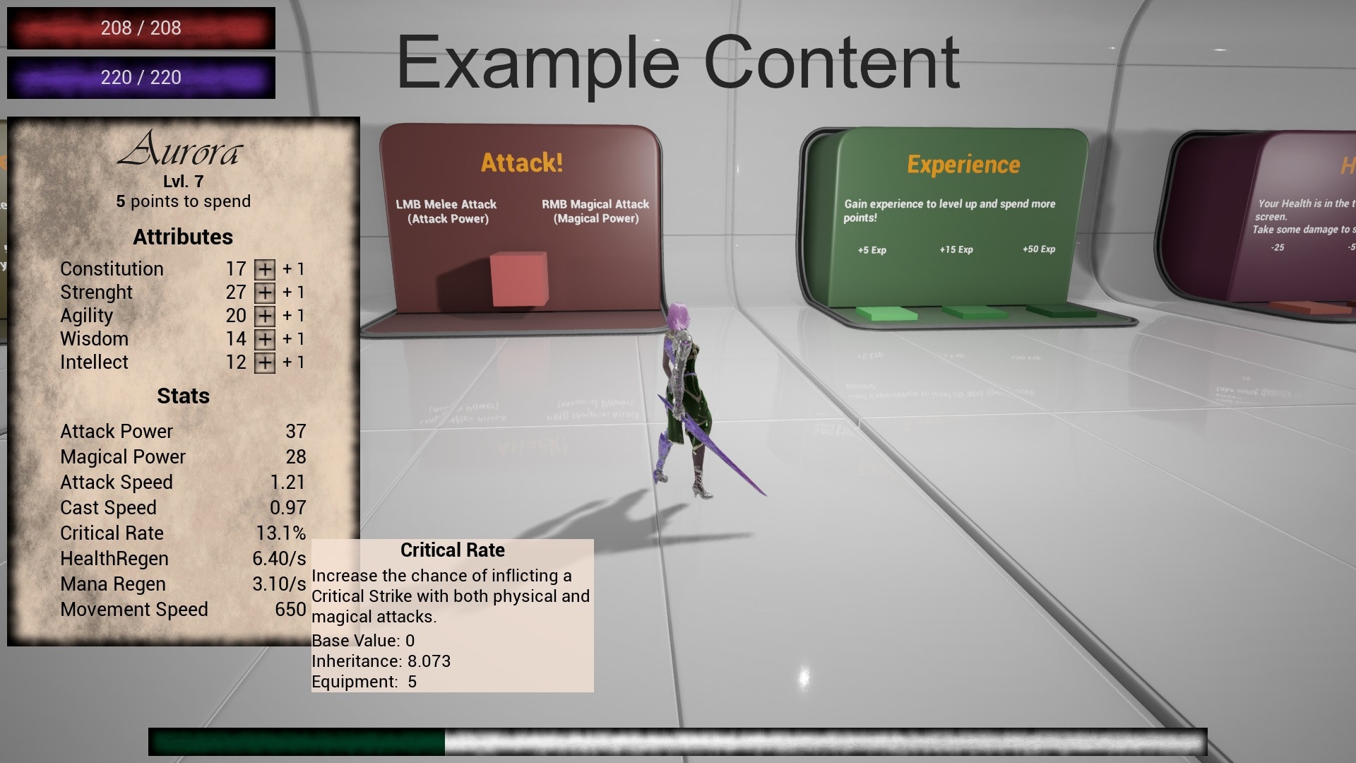 Universal Stats & Attributes System