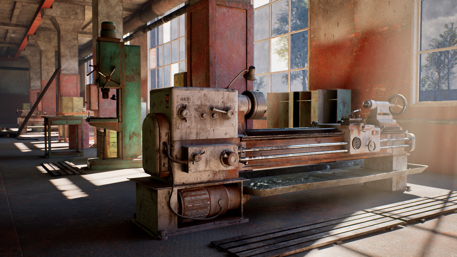 Modular abandoned factory (bigstalker3D)