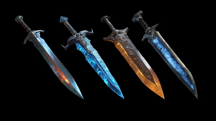 120+ Fantasy Daggers - By KDRN