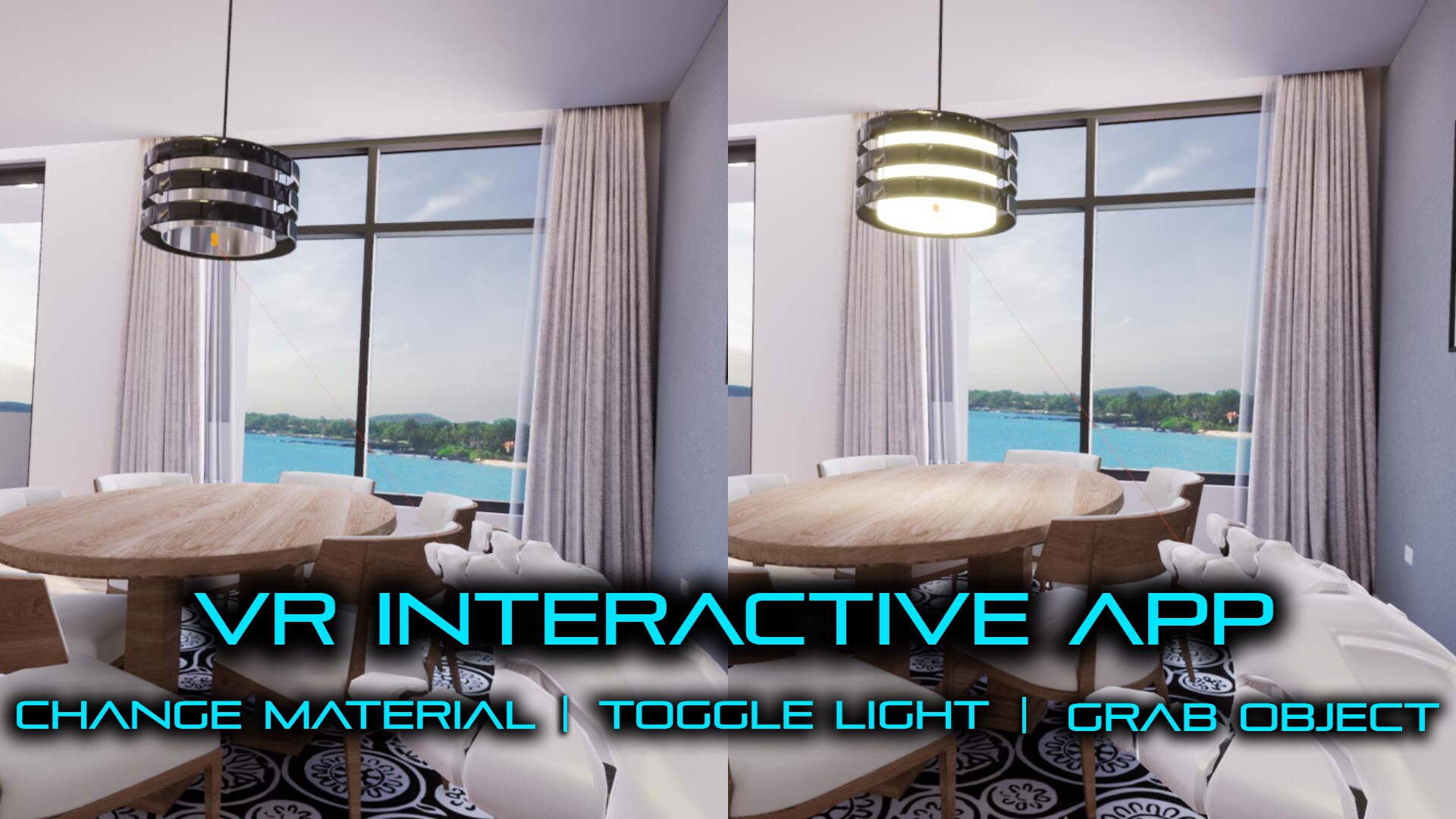 VR Interactive App for Customizing Apartment