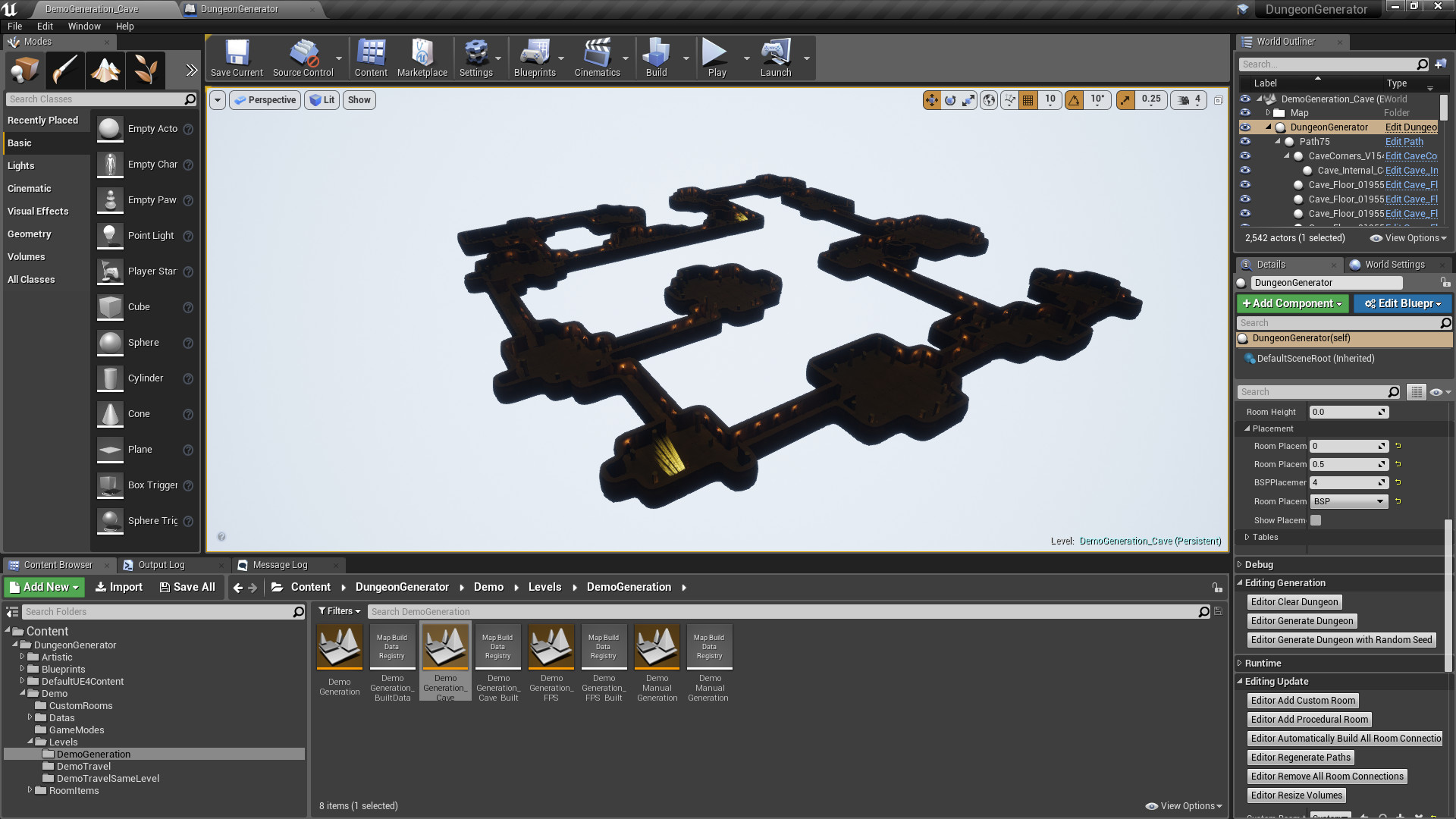 Dungeon Generator by florianlequertier in Blueprints - UE4 ...