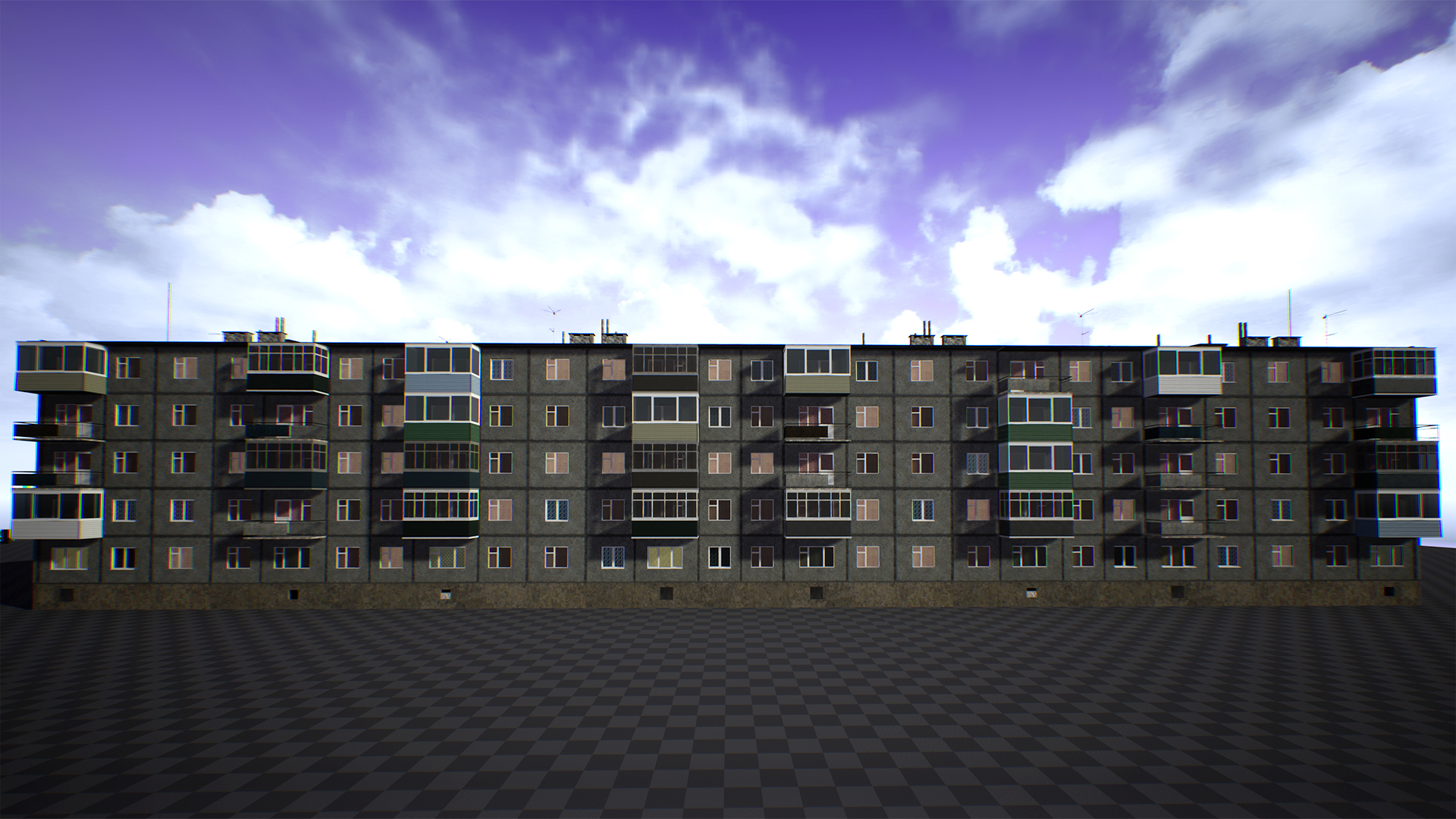 Building: Interior and Exterior House