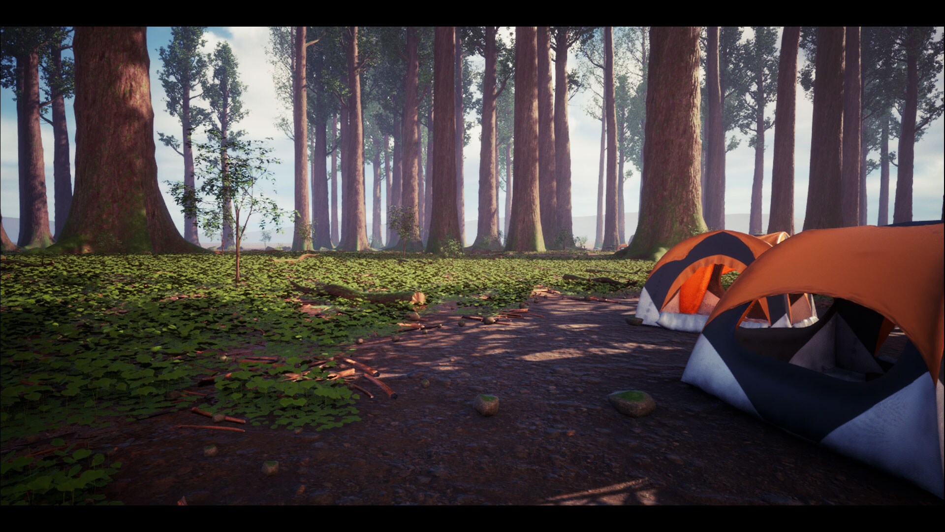 在环境创建的Forest Camp 虚幻引擎商城