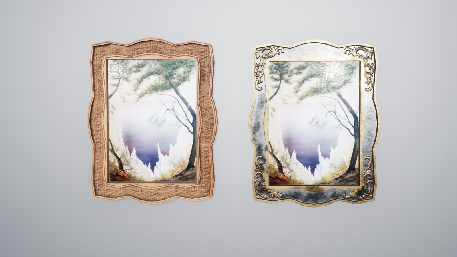 Framed Oil Painting Pack Vol.2 in Props UE Marketplace