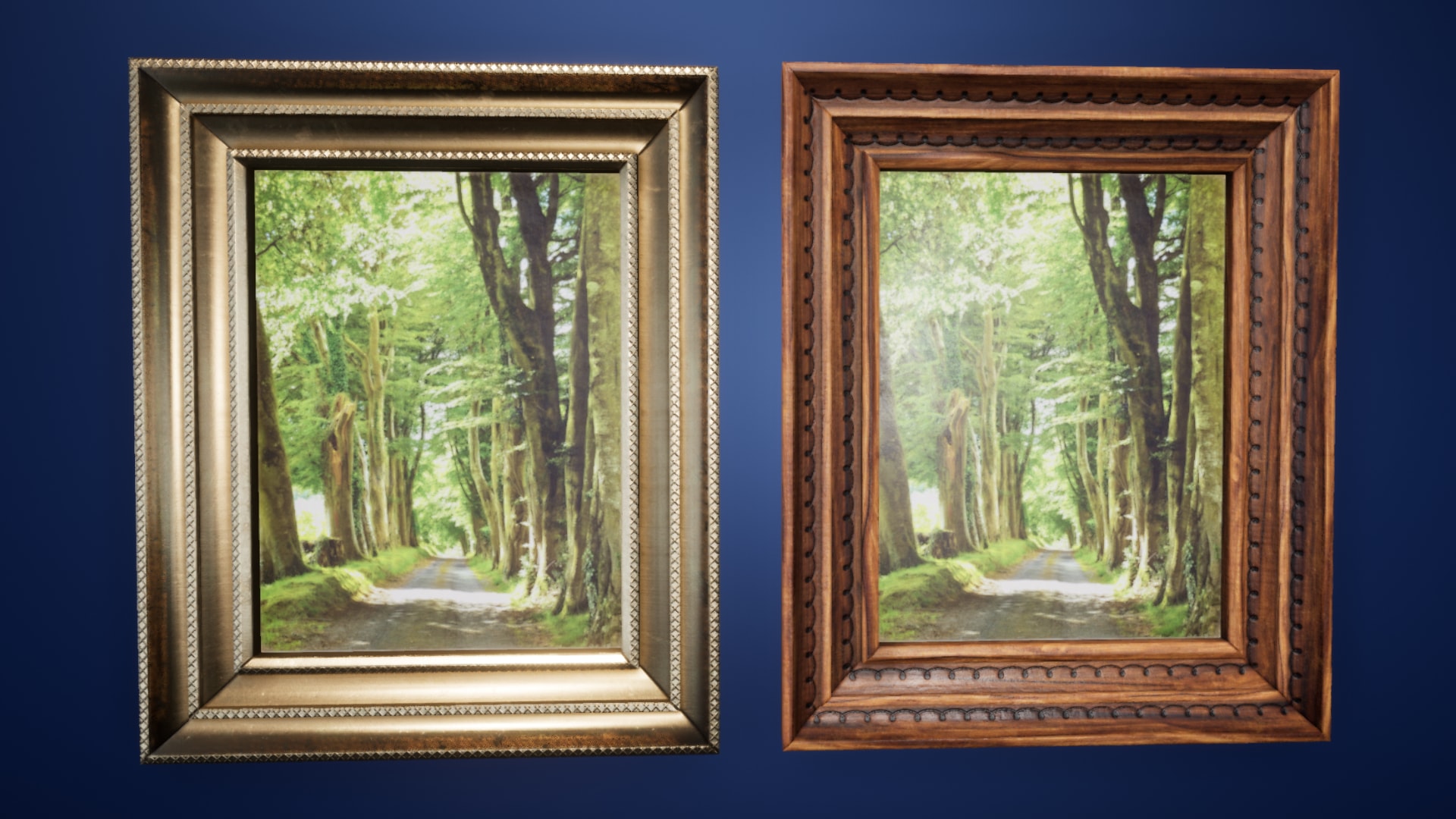 Framed Oil Paintings Pack Vol 3 in Props UE Marketplace