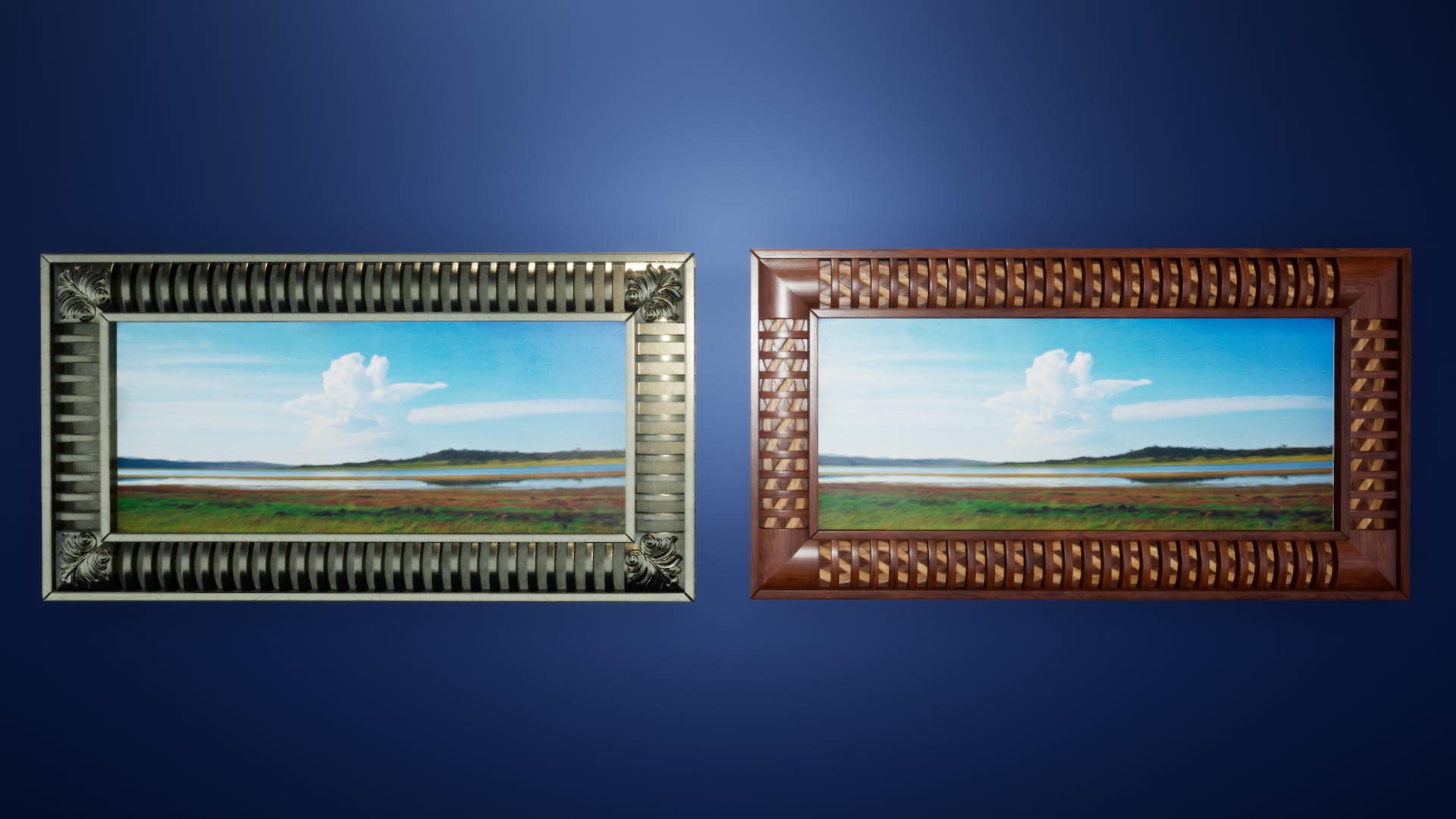 Framed Oil Paintings Pack Vol 3 in Props UE Marketplace