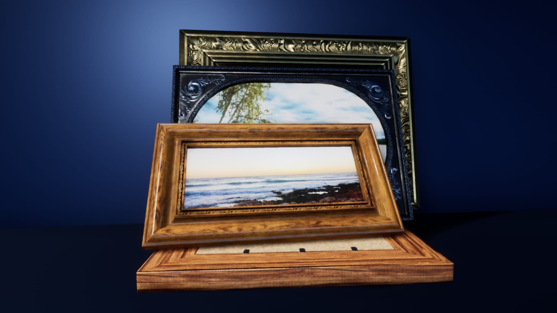Framed Oil Paintings Pack Vol 3 in Props UE Marketplace