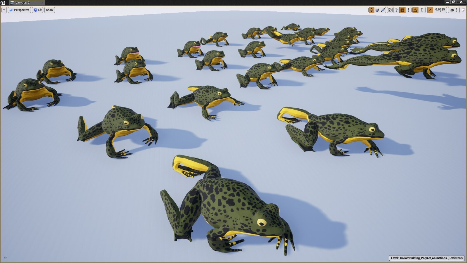 Goliath Bullfrog in Characters UE Marketplace