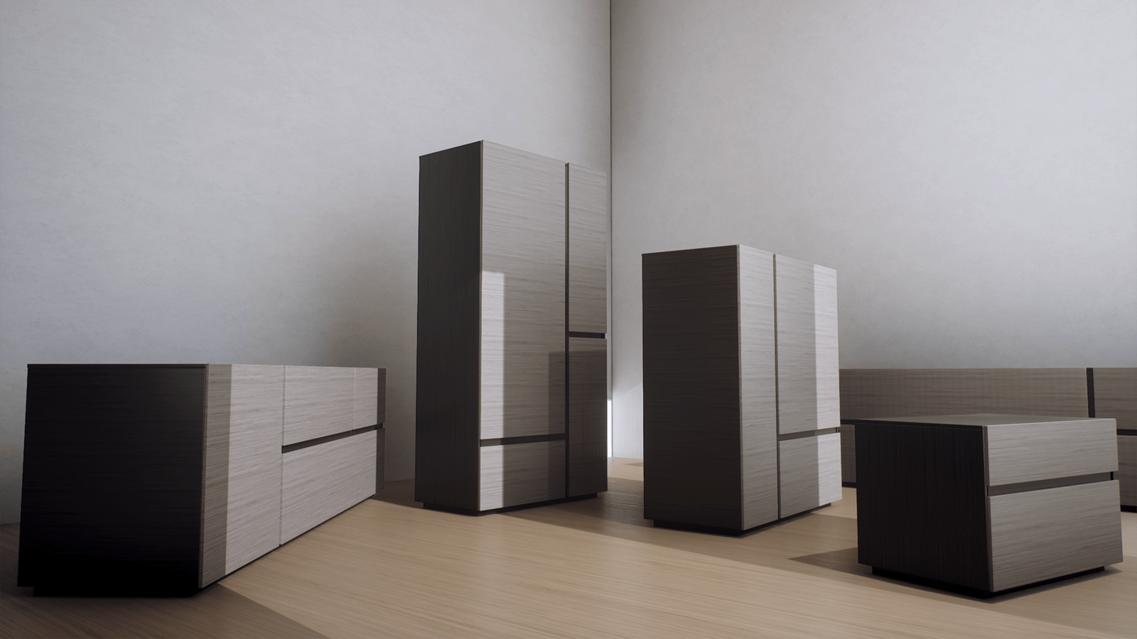 15 Minimalist Storage Furniture, 카테고리 건축 시각화 UE 마켓플레이스