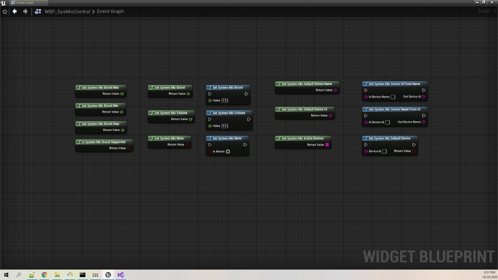 System Mic Control in Code Plugins UE Marketplace
