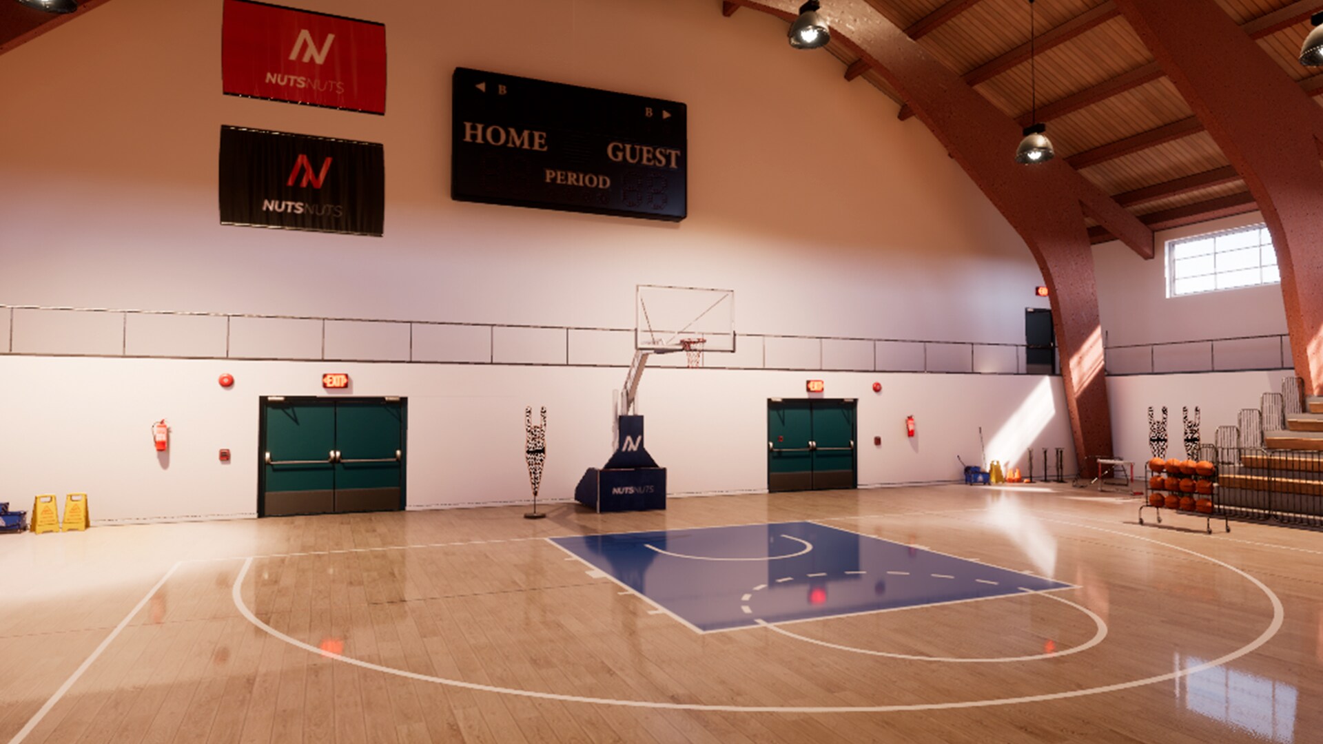 Basketball Hall in Environments UE Marketplace