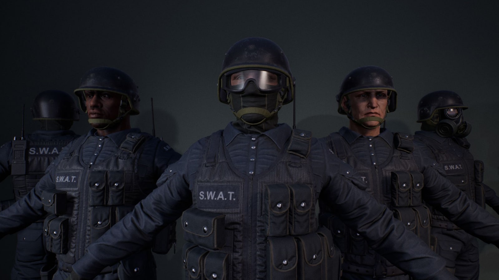 在characters创建的g Swat 虚幻引擎商城