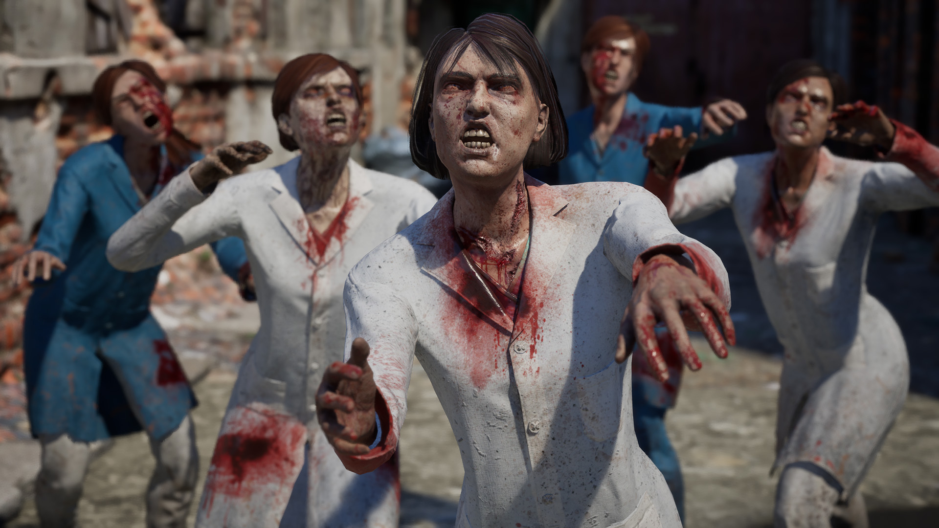 Female Scientist Zombie