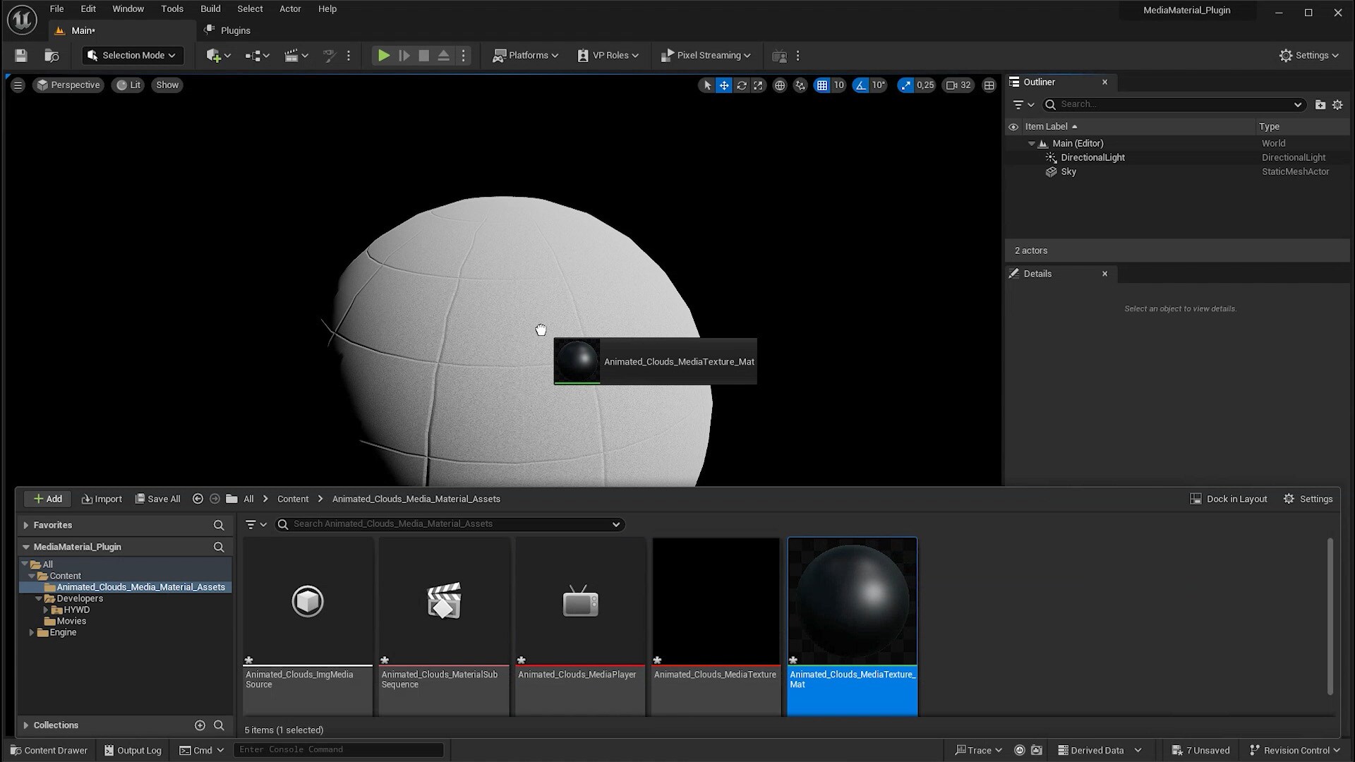 HYWD Image-Sequence Material-Builder in Code Plugins - UE Marketplace
