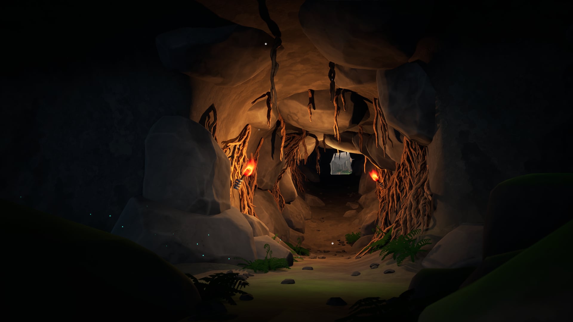 Stylized Modular Cave Pack In Environments Ue Marketplace