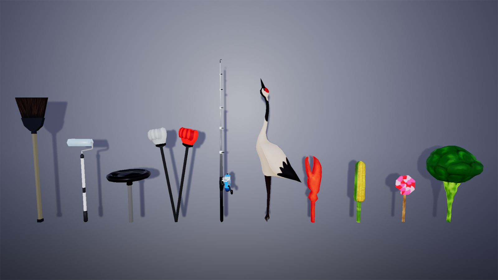 Funny Weapons Collection in Props UE Marketplace