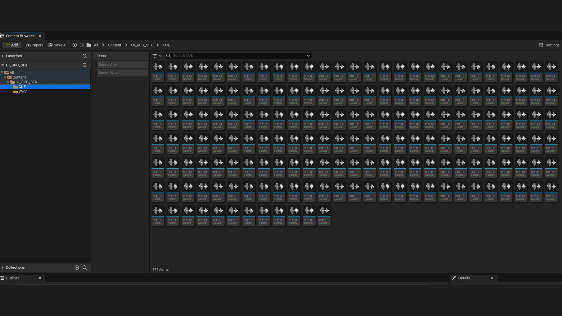 UI RPG Sound Effects in Sound Effects UE Marketplace