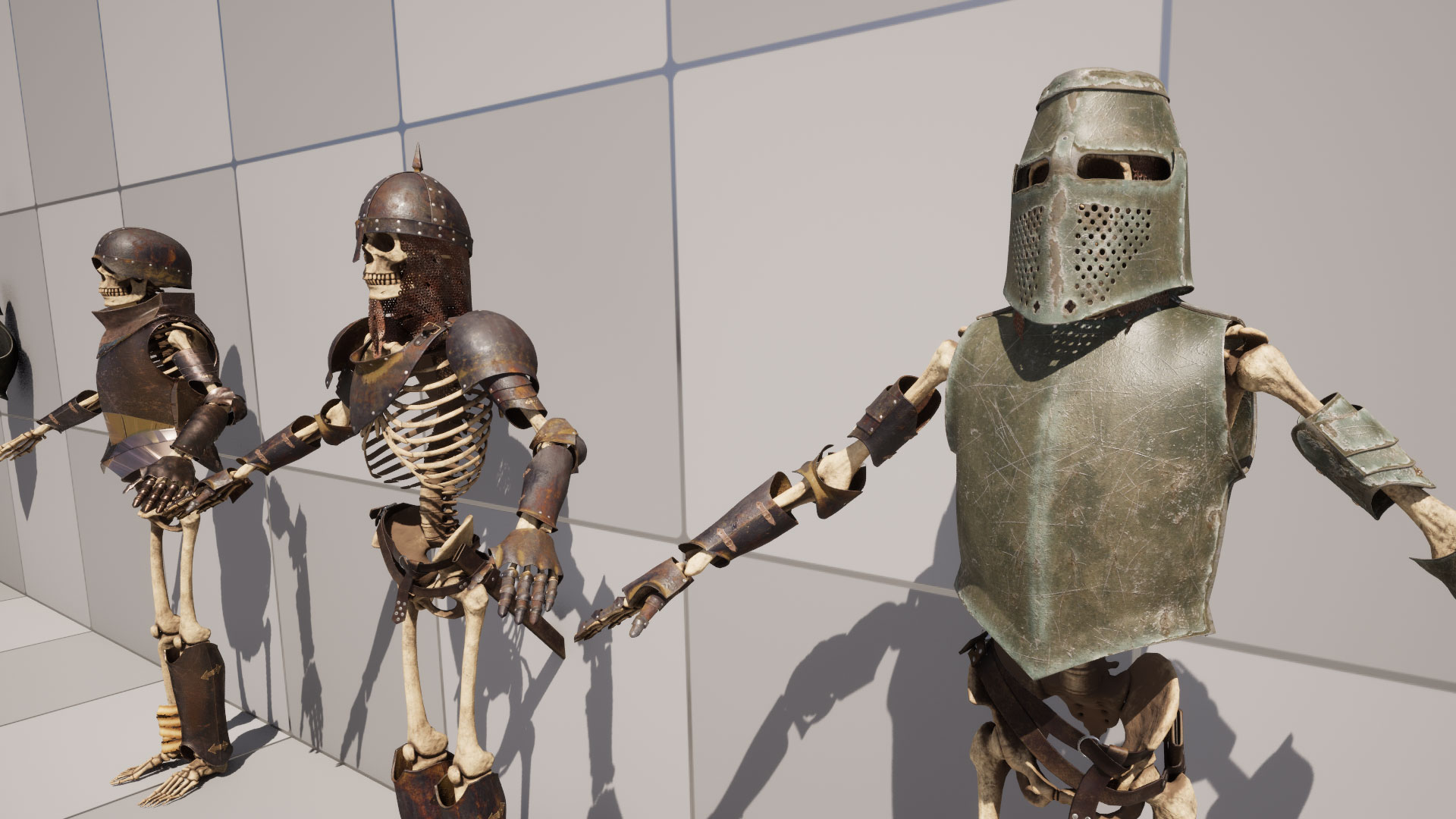 Modular Skeleton Warriors：キャラクター - UE マーケットプレイス
