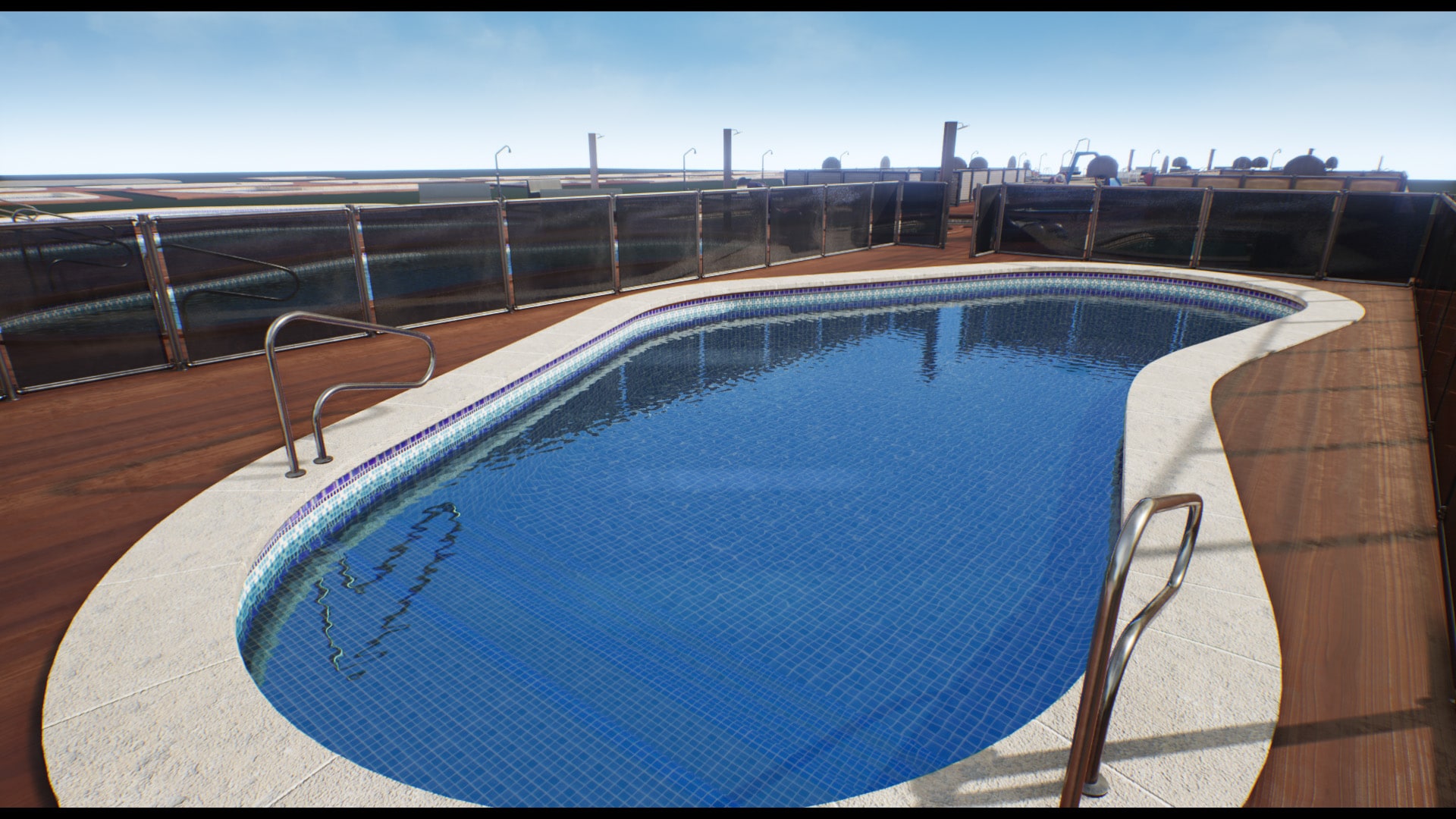 Swimming Pool World Pack in Architectural Visualization UE Marketplace