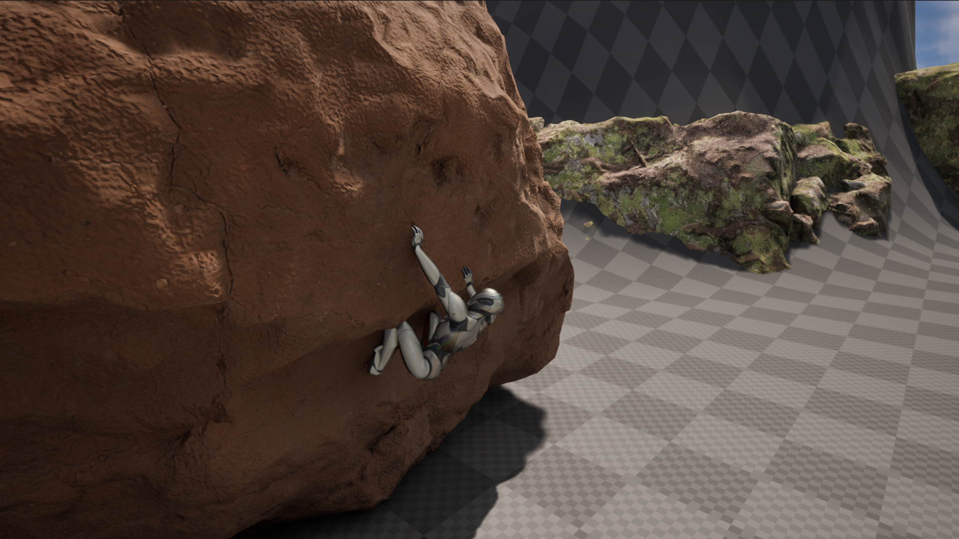 Procedural Climbing with Control Rig