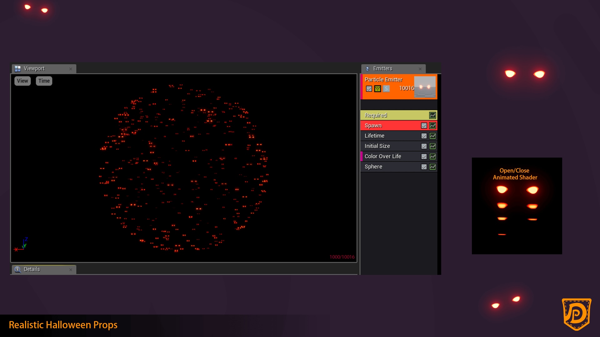 Realistic Halloween Props in Props UE Marketplace