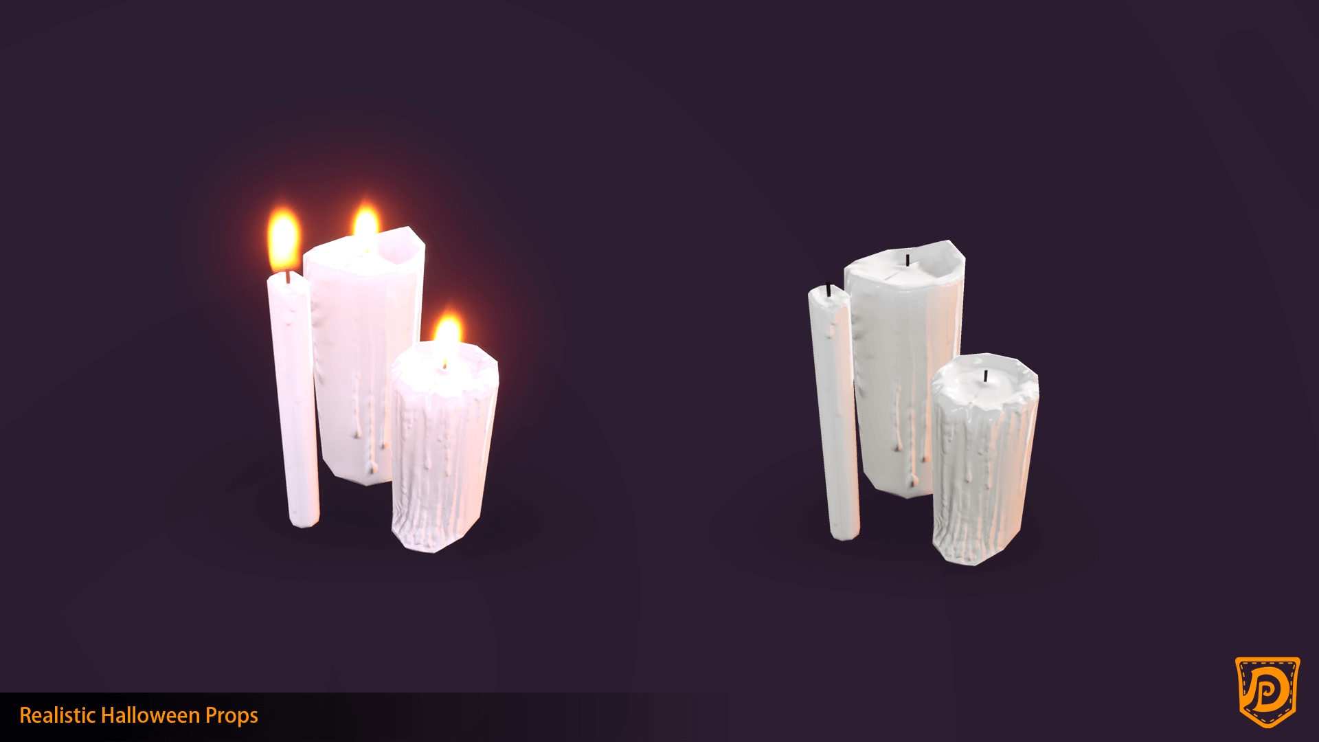 Realistic Halloween Props in Props UE Marketplace